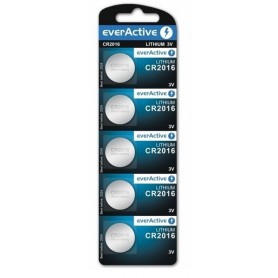 EverActive, Battery everActive CR2016 6016 90mAh 3V, Button cells, BL051-CB