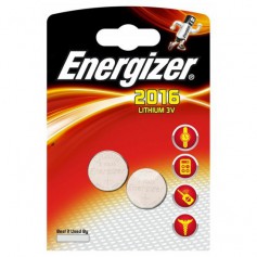 Energizer, Energizer CR2016 3V 90mAh Lithium knoopcel - 2 Stuks, Knoopcellen, BL279-CB