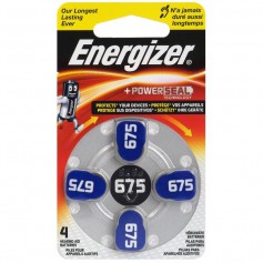 Energizer - Batería para audífonos Energizer 675 1.4V - Escuchar las pilas - BL286-CB