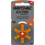 Rayovac - Rayovac Extra Advanced 13 MF Hearing Aid Battery - Hearing batteries - BS266-CB