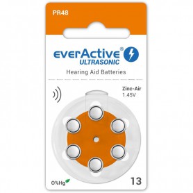 EverActive - everActive ULTRASONIC 13 1.45V Hearing Aid Battery - Hearing batteries - BL288-CB