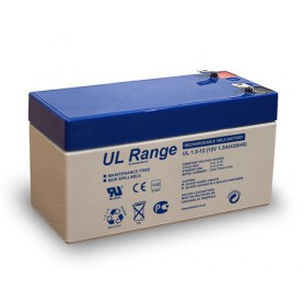 Ultracell, Ultracell VRLA / Lead Battery UL 12v 1300mAh UL1.3-12, Battery Lead-acid , BS286