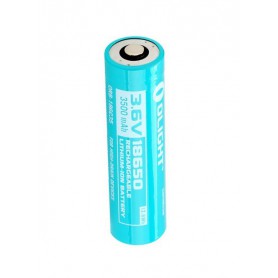 OLIGHT, Olight 3500mAh 3.6V 18650 Rechargeable Li-ion Battery for S30R II / S30R III / S2R Baton, Size 18650, NK376-CB