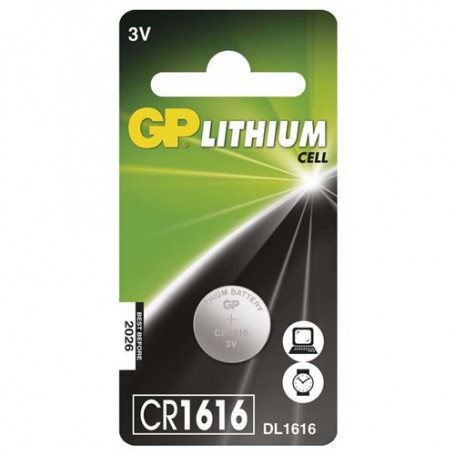 GP, GP CR1616 lithium button cell battery, Button cells, BS292-CB