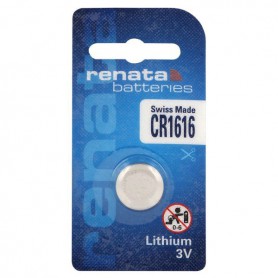 Renata - Renata CR1616 3v 50mAh lithium knoopcelbatterij - Knoopcellen - BL300-CB
