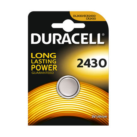 Duracell - Duracell CR2430 lithium button cell battery - Button cells - BS296-CB