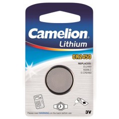 Camelion CR2450 3V lithium button cell battery