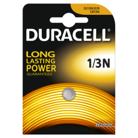 Duracell, Duracell CR1/3 / 1/3N / 2L76 / DL1/3N / CR11108 / 2LR76 3V lithium battery, Button cells, BS305-CB