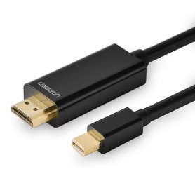 UGREEN - Mini Dislayport DP Male to HDMI Male cable 4K*2K - Displayport and DVI cables - UG410-CB