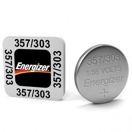 Energizer, Battery Energizer 357-303 /G13 / SR44W 1.5V, Button cells, BS309-CB