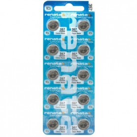 Renata - Renata 357-303 /G13 / SR44W batteria a bottone da 1,5V - Button cells - NK407-CB