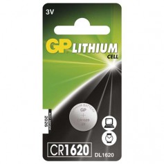 GP CR1620 lithium button cell battery