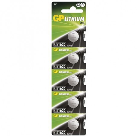 GP, GP CR1620 lithium button cell battery, Button cells, BS315-CB