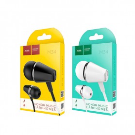 HOCO - HOCO Honor music M34 universal Earphone compatible with microfon - Headsets and accessories - H61122-CB
