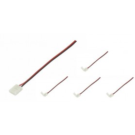 Oem - 10 mm 2-pins connectorkabel draad voor Ledstrip IP20 (5 stks) -  - LSCC27