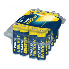 Varta, 24-Pack - AA R6 Varta Energy Alkaline battery, Size AA, BS320-CB