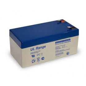 Ultracell - Ultracell VRLA / Loodaccu 3400mAh (UL3.4-12) -  - BS327