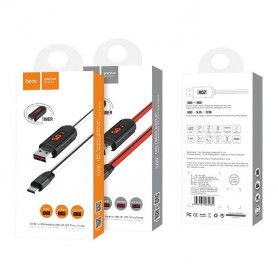HOCO - Câble de chargement HOCO USB vers micro-USB avec affichage à LED et Timer - USB to Micro USB cables - H61148-CB