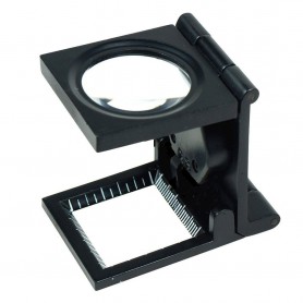 Oem - 10x zoom opvouwbaar dradenteller loep met LED Licht -  - TM2019