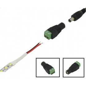 Oem - Connecteur de fil CC (DC) femelle - LED connectors - AL488-CB