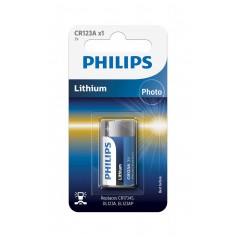 PHILIPS, Philips CR123 Lithium Photo 3V 1500mAh, Other formats, BS364-CB