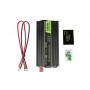 Green Cell - 1000W DC 12V naar AC 230V met USB Stroom Inverter Converter - Batterij omvormers - GC007