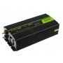 Green Cell, 500W DC 24V to AC 230V with USB Current Inverter Converter - Pure/Full Sine Wave, Battery inverters, GC012