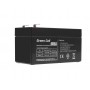 Green Cell - Green Cell 12V 1.2Ah (4.6mm) 1200mAh VRLA AGM accu -  - GC041