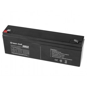 Green Cell - Green Cell 12V 2.3Ah (4.6mm) 2300mAh VRLA AGM Batteria - Battery Lead-acid  - GC042