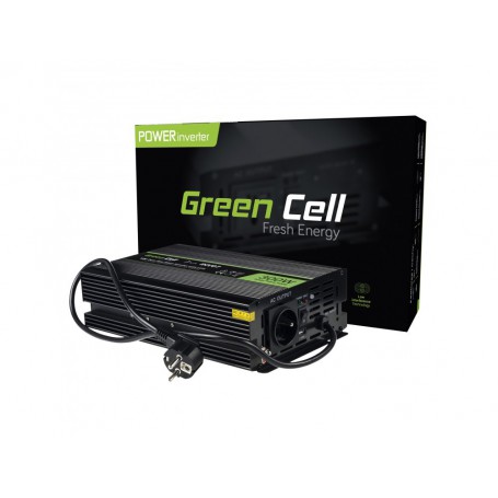 Green Cell - 300W CA 230 V / CC 12 V a CA 230 V con convertidor inversor de corriente USB para bombas en sistemas de calefacc...