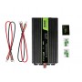 Green Cell, 2000W DC 12V to AC 230V with USB Current Inverter Converter - Pure/Full Sine Wave, Battery inverters, GC033