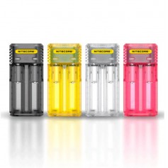 NITECORE, Caricabatterie rapido NITECORE Q2 a 2-Bay 2A per IMR agli ioni di litio, Battery chargers, NK472-CB