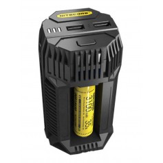 NITECORE, Caricabatteria per auto Nitecore V2 3A Li-ion IMR Ni-MH NiCd, Battery chargers, MF015