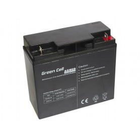 Green Cell - Green Cell 12V 18Ah (11mm) 18000mAh VRLA AGM Batteria - Battery Lead-acid  - GC054