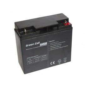 Green Cell, Green Cell 12V 18Ah (11mm) 18000mAh VRLA AGM Battery, Battery Lead-acid , GC054