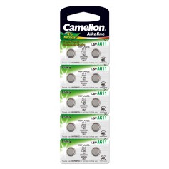 Camelion G11/AG11/L721/SR720/SR58/362/532 1.5V button cell battery