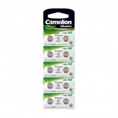 Camelion L521, AG0, 379, SR521W, G0 1.5V  Alkaline