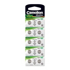 Camelion LR48, AG5, LR754, 193, G5, GP93A, 393, SR754W 1.5V  Alkaline