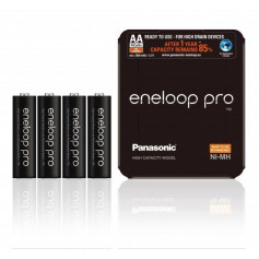 Eneloop, Panasonic eneloop PRO Sliding AA R6 2550mAh 1.2V Batterie rechargeable, Size AA, NK437-CB