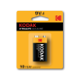 Kodak, Kodak XTRALIFE Alkaline 6LR61 9V battery, Other formats, BS410-CB