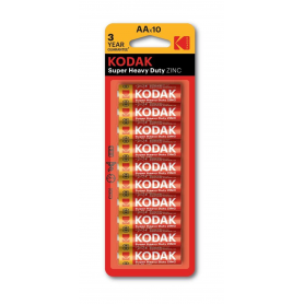 Kodak - Kodak ZINC Super Heavy Duty LR6 / AA / R6 / MN 1500 1.5V battery - Size AA - BS413-CB