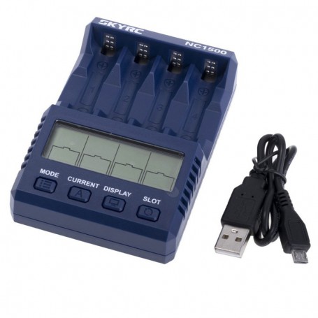 SkyRC - SkyRC NC1500 AA / AAA NiMH USB battery charger analyzer - Battery chargers - NC1500