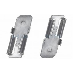 2x Clamp adapter Terminal for lead battery - from 4.74mm to 6.35mm (F1 to F2)