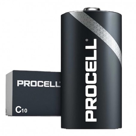 Duracell, PROCELL (Duracell Industrial) C/LR14 Alkaline, Size C D 4.5V XL, NK446-CB