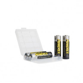 POWEREX, 4 x AA Maha Powerex Pro Rechargeable Batteries - 1.2V 2700mAh, Size AA, PW001