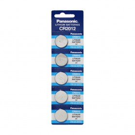 Panasonic - Panasonic Lithium CR2012 3V 55 mAh batterij (Blister van 5 Stuks) -  - BS449