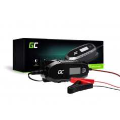 Green Cell 4A 48W oplader voor 6V / 12V accu's met diagnose display