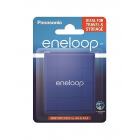 Eneloop, Panasonic eneloop Blue transport box for batteries Mignon (AA) / Micro (AAA), Battery accessories, BL335