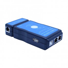 Oem - Tester per cavi LAN USB RJ45 RJ11 / RJ12 Rete ethernet CAT5 UTP M726AT - Network Tools - YNK001-1
