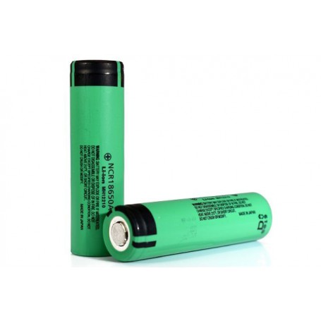 Panasonic, Panasonic NCR18650A 3100mAh - 6.2A, Size 18650, NK480-CB